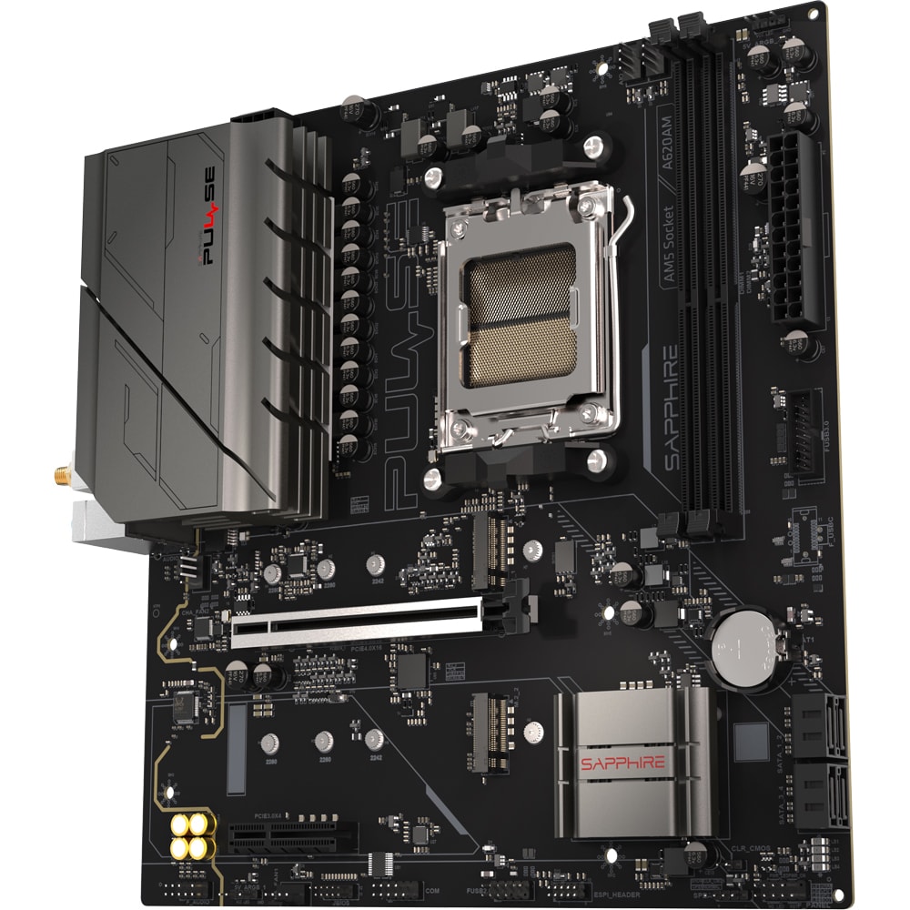 Placa de baza SAPPHIRE PULSE A620AM, Socket AM5, mATX