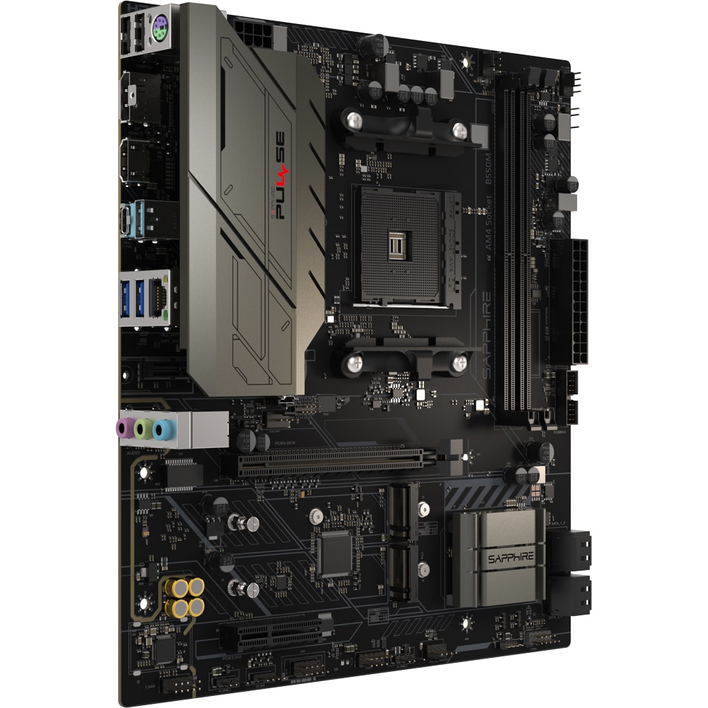 Placa de baza SAPPHIRE PULSE B550M, Socket AM4, mATX