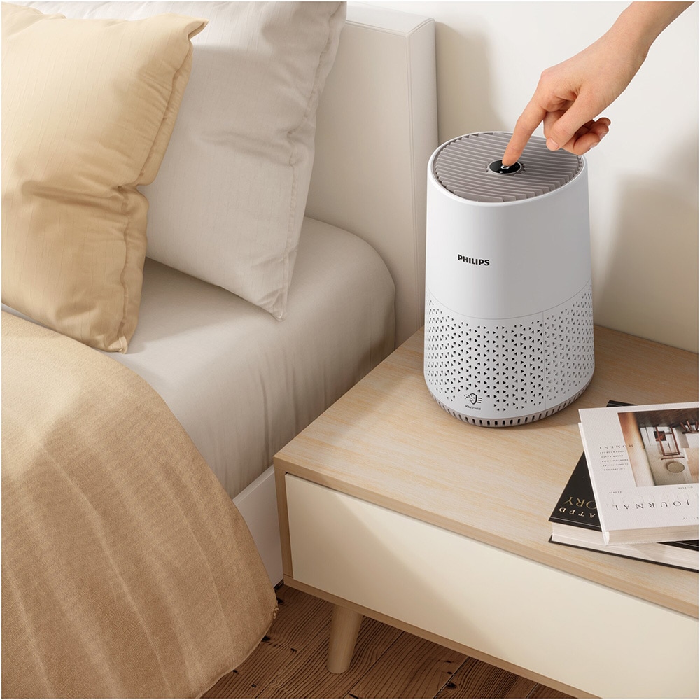 Purificator aer PHILIPS AC0650/10, 3 trepte viteza, Hepa, Wi-Fi, alb