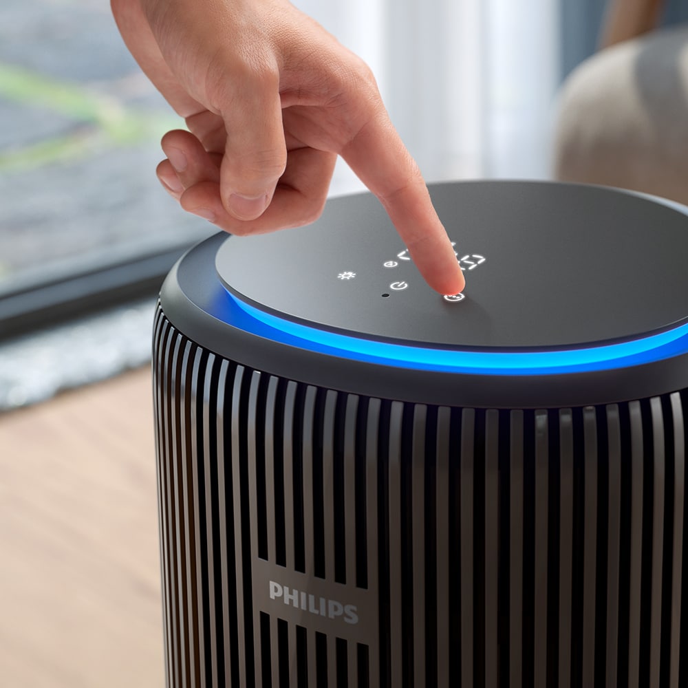 Purificator aer PHILIPS AC3221/13, 520 m3/h, Hepa, negru