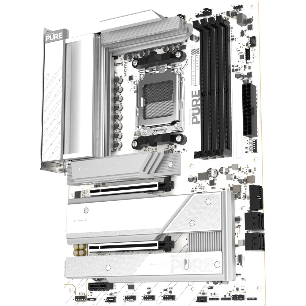 Placa de baza SAPPHIRE PURE X870A, Socket AM5, ATX, Wi-Fi