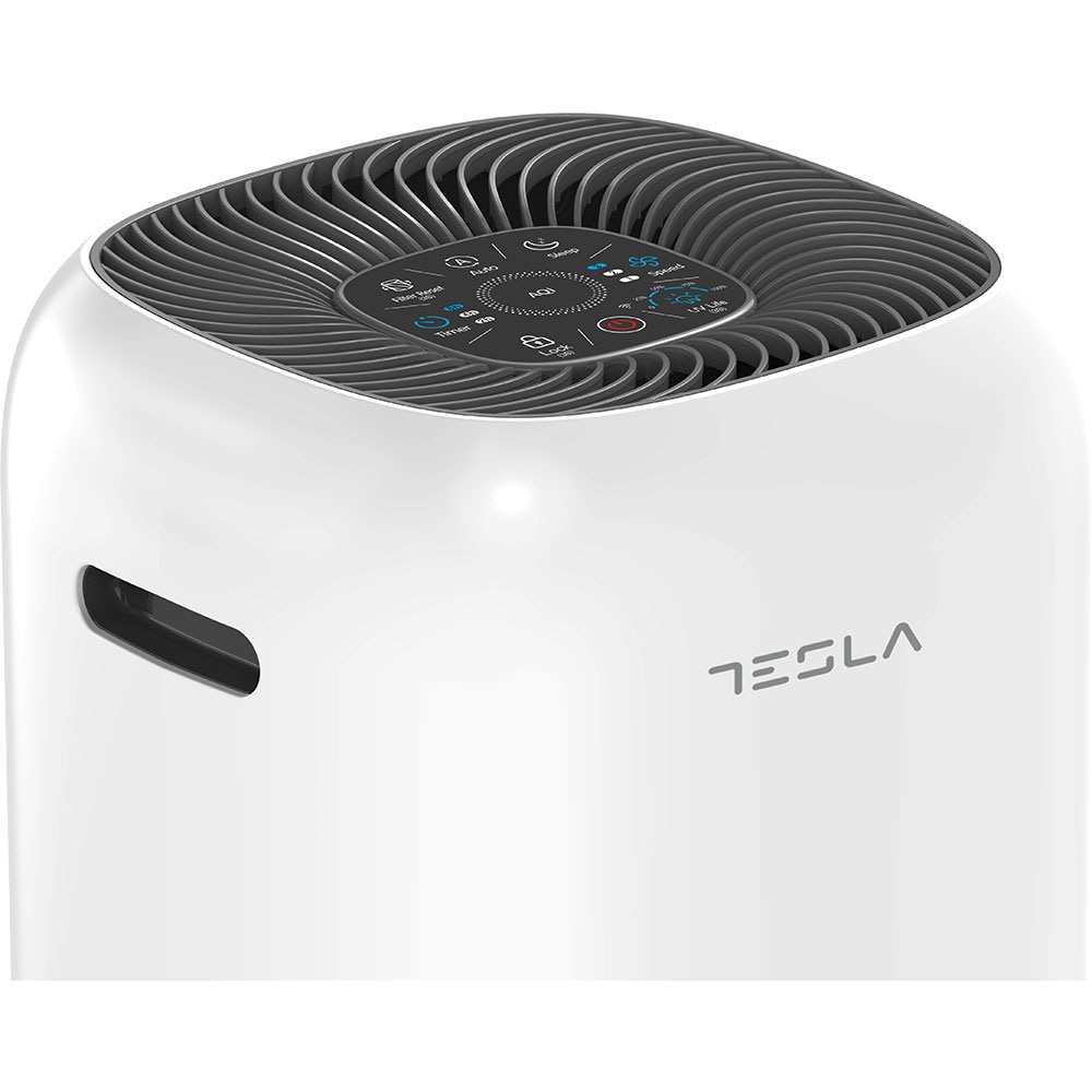 Purificator aer TESLA Air 6 Max, 3 trepte viteza, Hepa, UV Lamp, alb