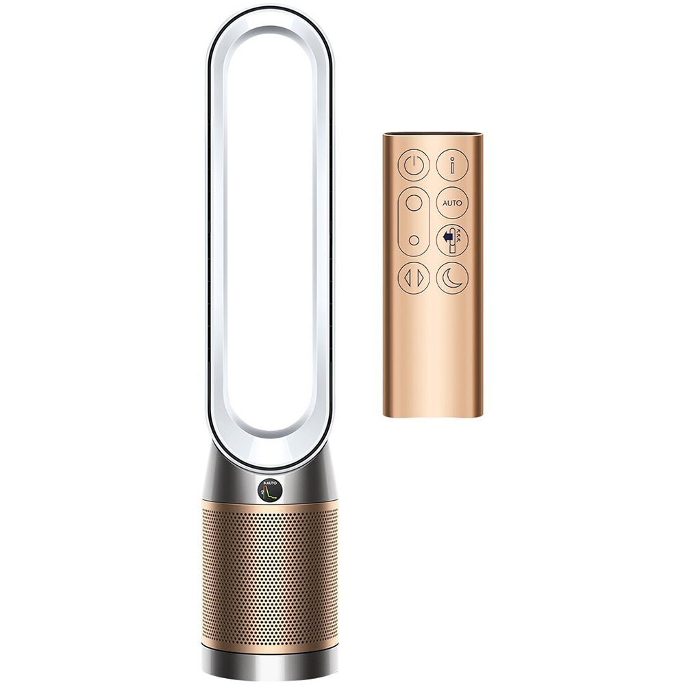 Purificator aer DYSON Cool Formaldehyde TP09, 10 trepte viteza, Wi-Fi, Bluetooth, Hepa, Telecomanda, alb