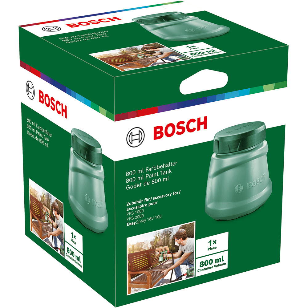 Rezervor vopsea BOSCH, 800ml, compatibil PFS1000/2000
