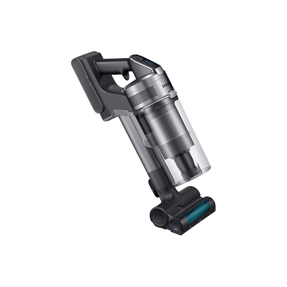 Aspirator vertical SAMSUNG Jet 75 Pet Extra VS20T7566T5/GE, 0.8l, 21.9V, autonomie max 120 min, argintiu inchis-negru