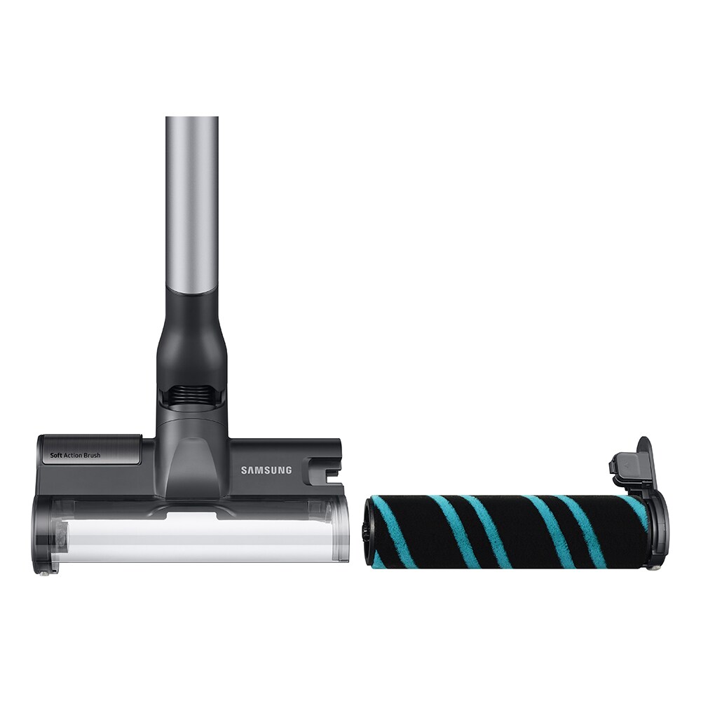 Aspirator vertical SAMSUNG Jet 75 Pet Extra VS20T7566T5/GE, 0.8l, 21.9V, autonomie max 120 min, argintiu inchis-negru