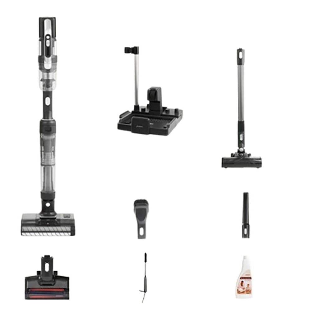 Aspirator vertical JIMMY Pro Max Cordless PW11, 0.3l, autonomie max 80 min, iluminare LED, argintiu-negru