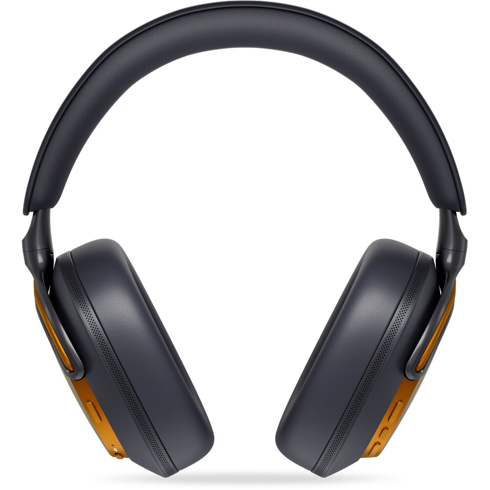 Casti BOWERS & WILKINS Px8 S2 McLaren, Bluetooth, Over-Ear, Microfon, Noise Cancelling, Anthracite Grey & Papaya