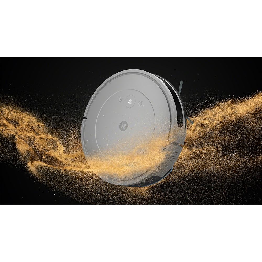 Aspirator robot IROBOT Combo Essential Y011640, 0.4l, autonomie max 120 min, functie mop, negru