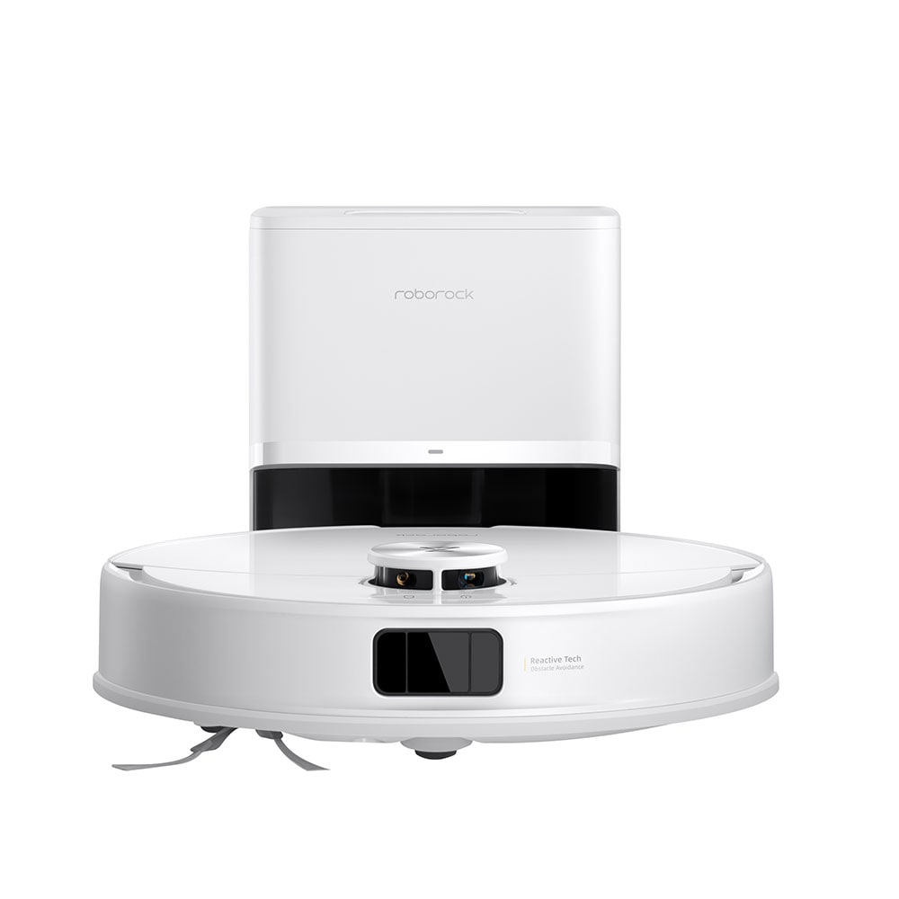 Aspirator robot ROBOROCK  Q10 VF+ B Q10VFW, 0.5l, autonomie max 60 min, functie mop, alb