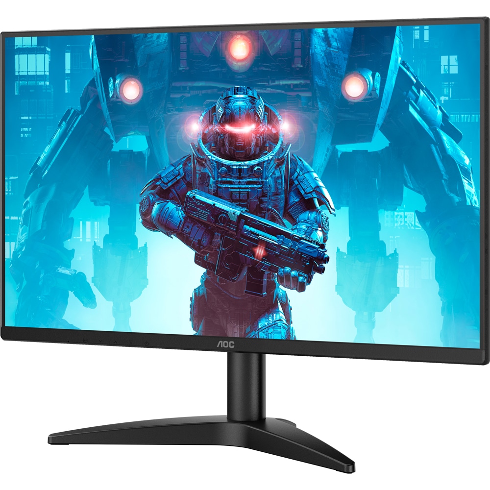 Monitor WLED IPS AOC Q24B36X, 23.8" QHD, 144Hz, Flicker Free, HDR10, negru