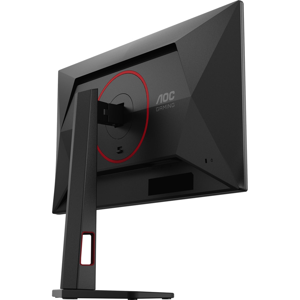 Monitor Gaming WLED Fast IPS AOC 25G4SXU, 24.5", QHD, 300Hz, NVIDIA G-SYNC Compatible, pivot, boxe, negru