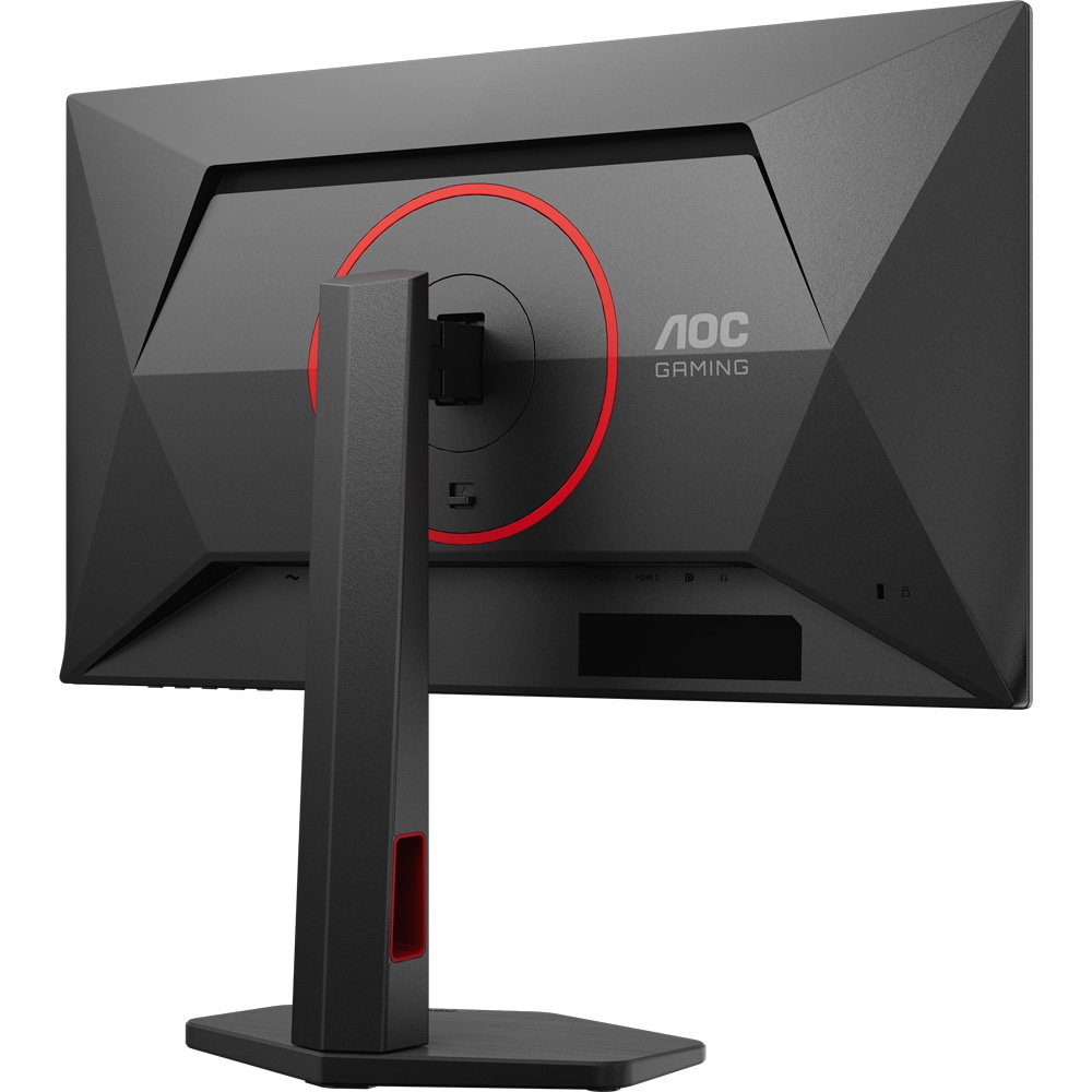 Monitor Gaming WLED Fast IPS AOC 25G4SXU, 24.5", QHD, 300Hz, NVIDIA G-SYNC Compatible, pivot, boxe, negru