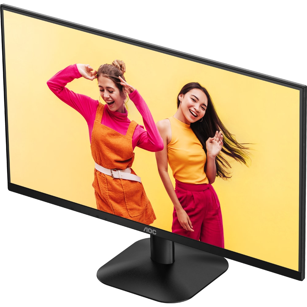 Monitor WLED IPS AOC Q27B35E, 27", QHD, 75Hz, HDR10, Adaptive Sync, negru