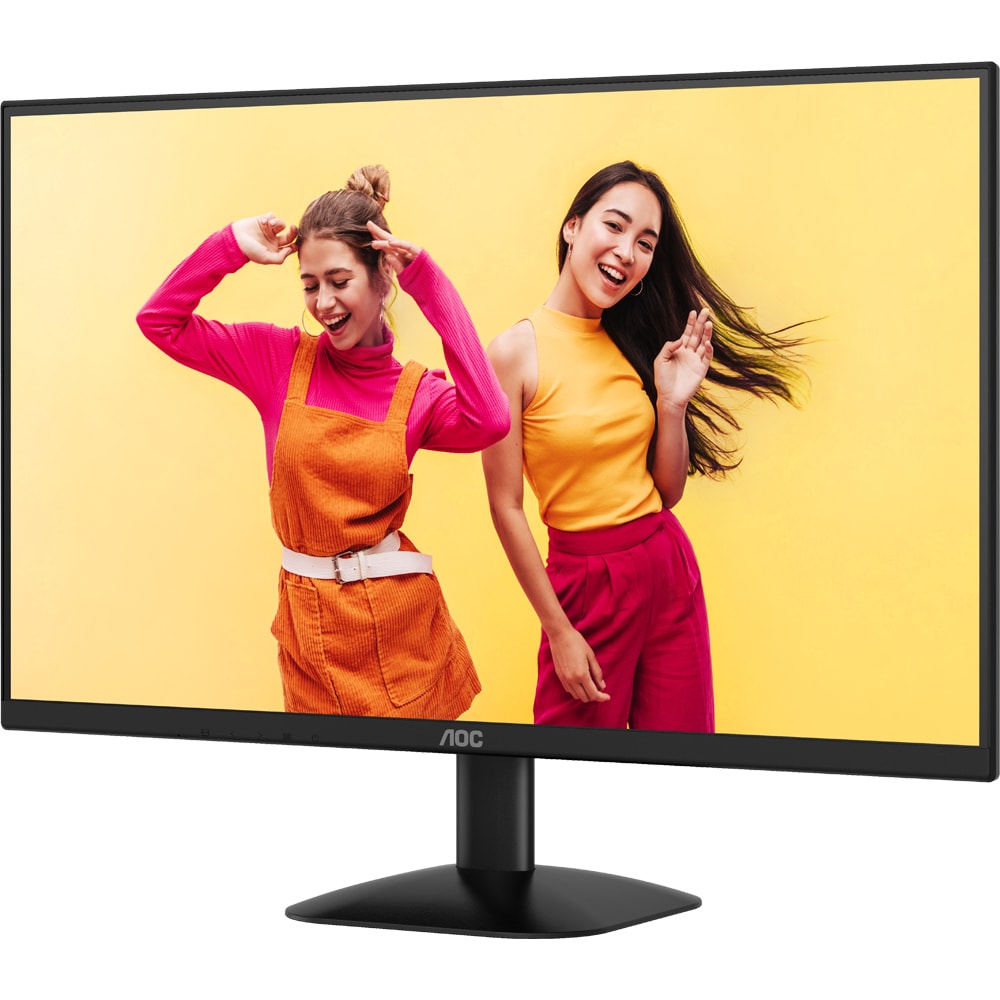 Monitor WLED IPS AOC Q27B35E, 27", QHD, 75Hz, HDR10, Adaptive Sync, negru