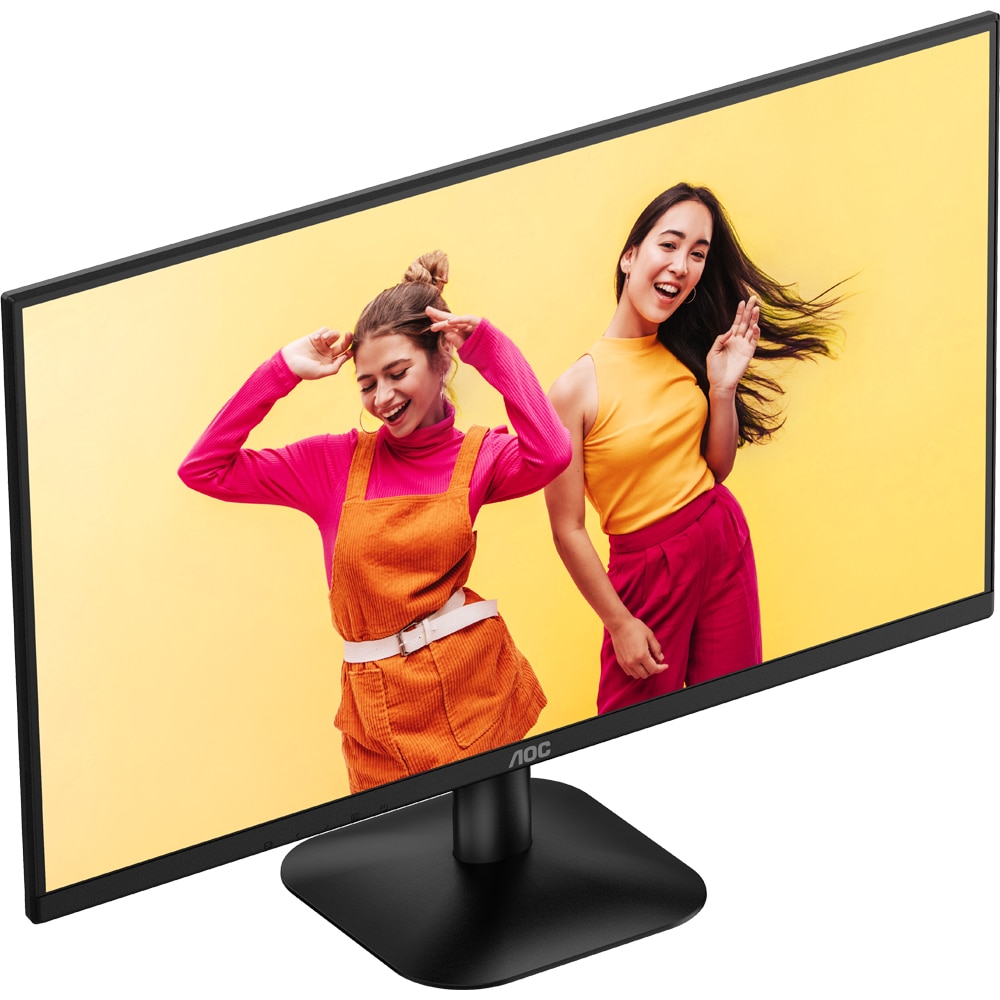 Monitor WLED IPS AOC Q27B35E, 27", QHD, 75Hz, HDR10, Adaptive Sync, negru