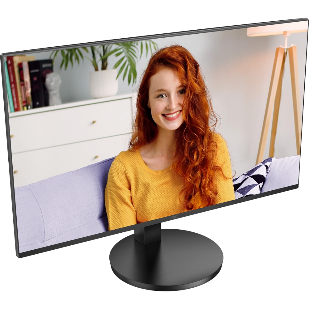 Monitor WLED IPS AOC Q27B3CF2, 27", QHD, 100Hz, HDR10, Adaptive Sync, boxe, negru