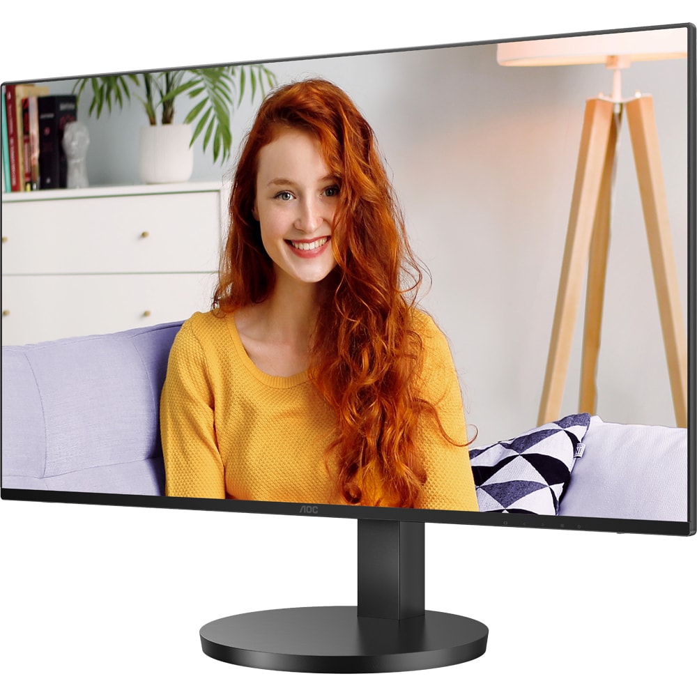 Monitor WLED IPS AOC Q27B3CF2, 27", QHD, 100Hz, HDR10, Adaptive Sync, boxe, negru