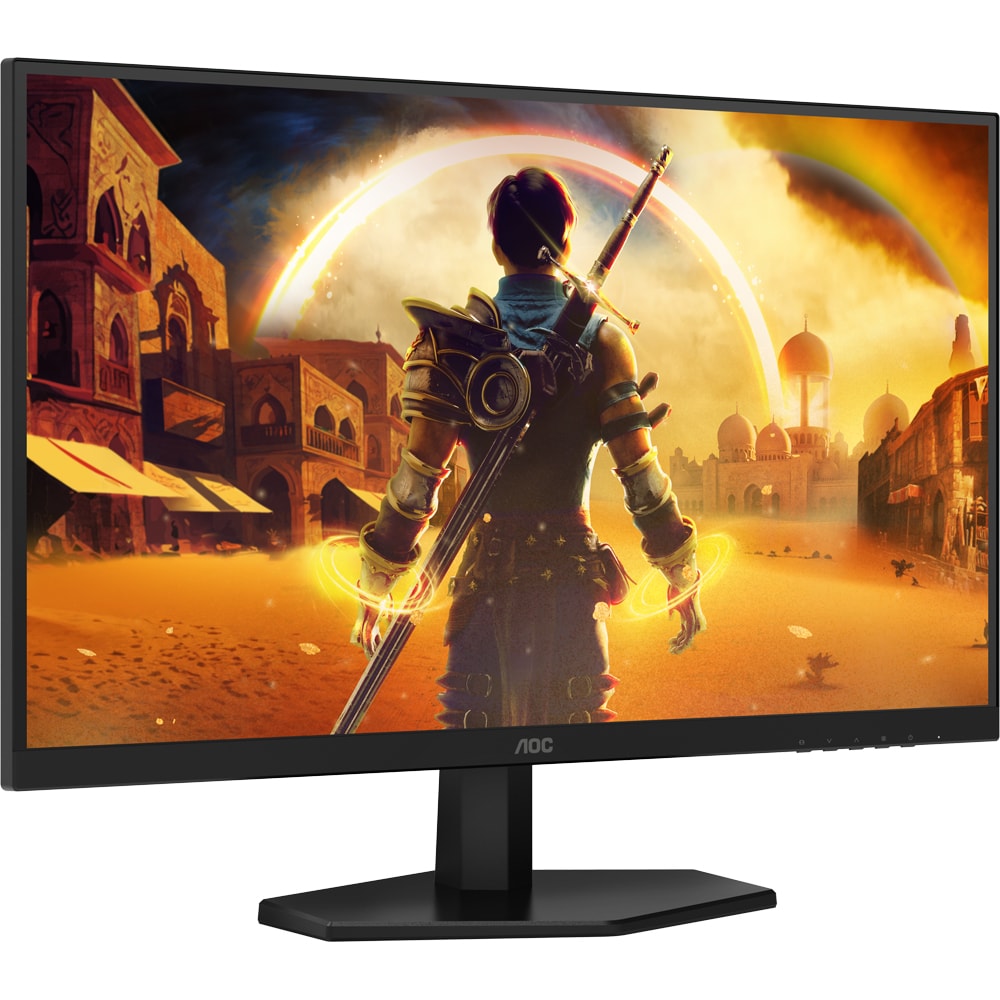 Monitor Gaming WLED Fast IPS AOC Q27G42XE, 27", QHD, 180Hz, HRD10, boxe, negru