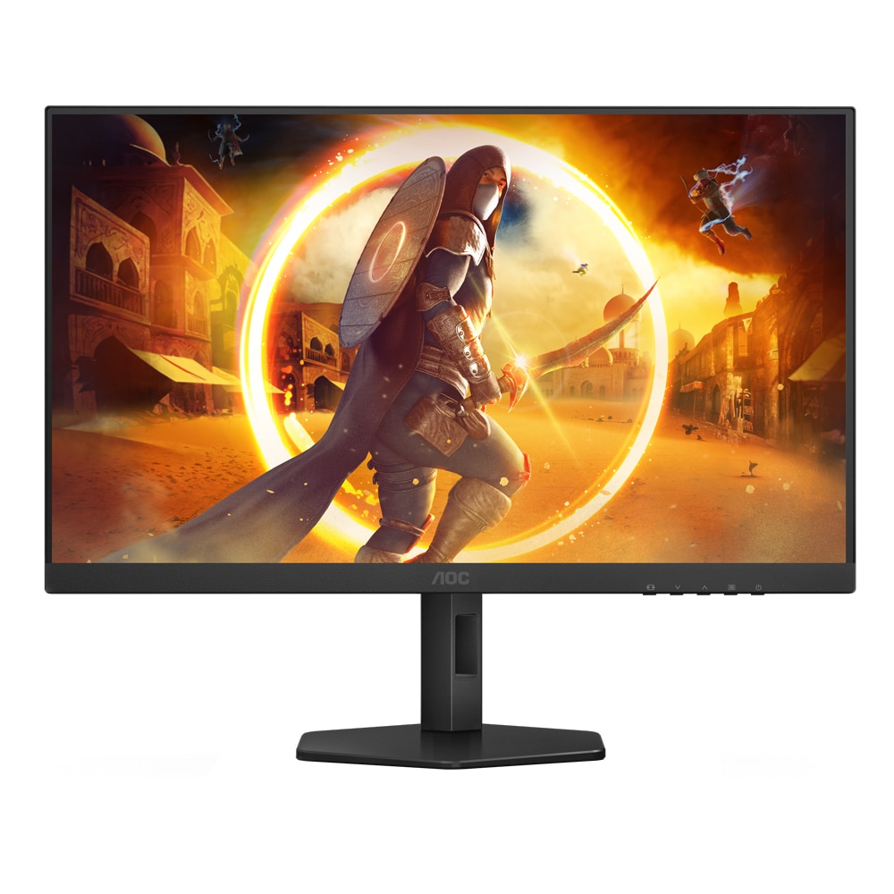 Monitor Gaming LED IPS AOC Q27G4XF, 27", QHD, 180Hz, negru