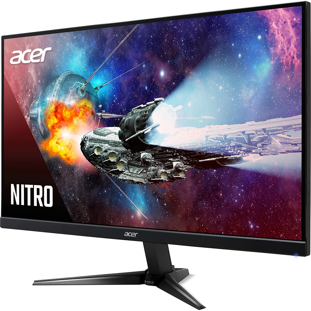Monitor LED VA ACER Nitro QG221QHbii, 21.5", Full HD, 100Hz, AMD FreeSync, negru