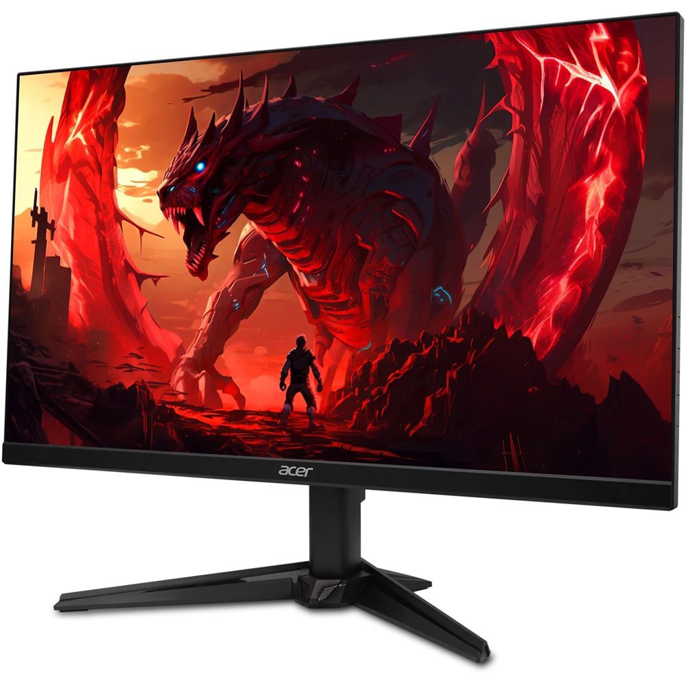 Monitor Gaming LED IPS ACER Nitro QG271X1, 27", Full HD, 200Hz, AMD FreeSync, HDR10, boxe, negru
