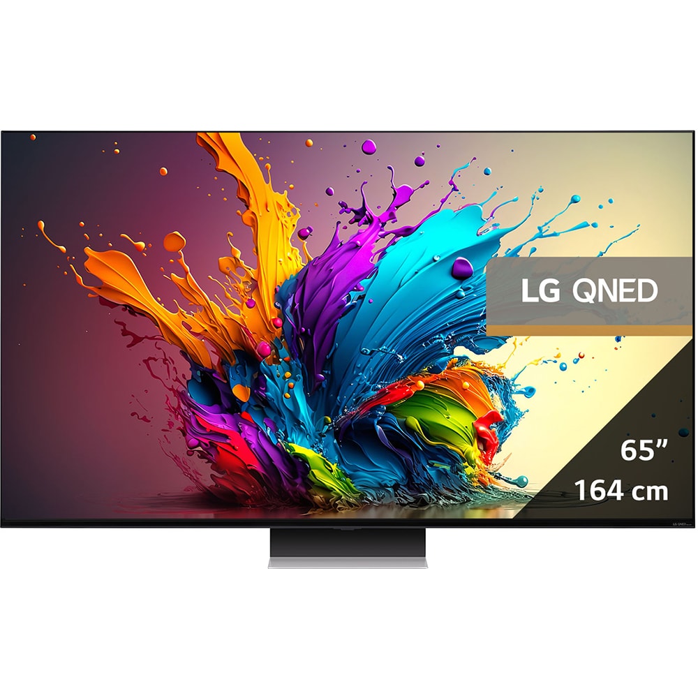 Televizor QNED MiniLED Smart LG 65QNED91T3A, Ultra HD 4K, HDR, 164cm