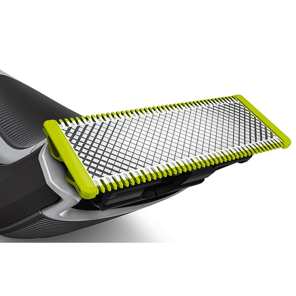 Aparat hibrid de barbierit si tuns barba PHILIPS OneBlade Pro QP6510/20, acumulator, autonomie 60 min, Pieptene cu 12 lungimi, negru