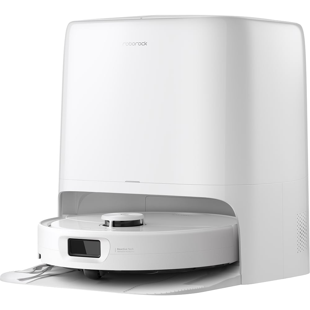 Aspirator robot ROBOROCK Qrevo 2 Pro, 0.27l, autonomie max 250 min, Navigare Lidar, Tehnologie SpiraFlow, alb