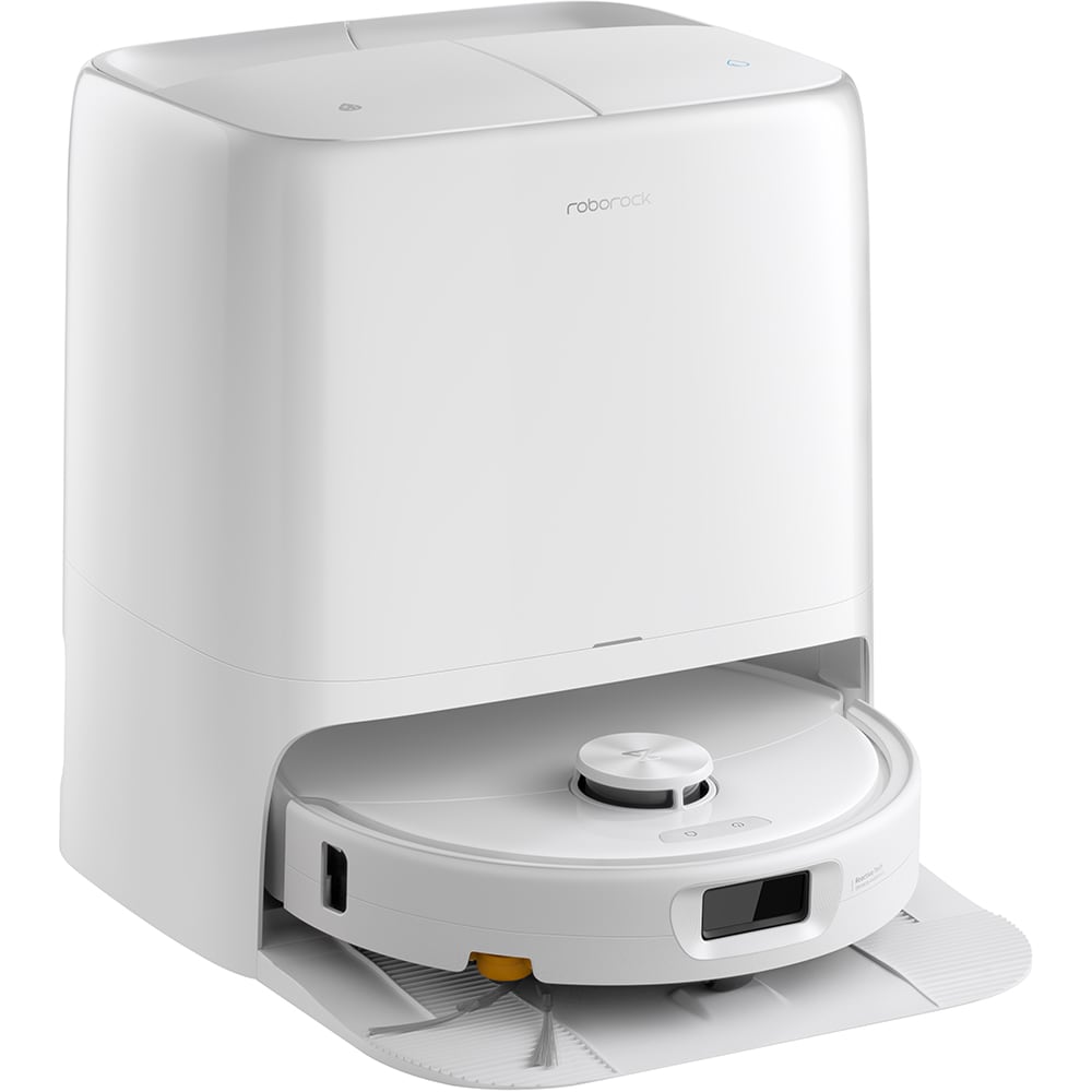 Aspirator robot ROBOROCK Qrevo 2 Pro, 0.27l, autonomie max 250 min, Navigare Lidar, Tehnologie SpiraFlow, alb