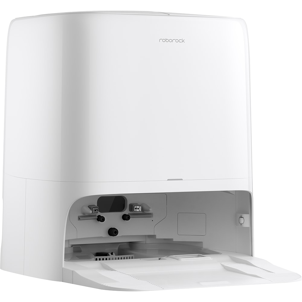 Aspirator robot ROBOROCK Qrevo Edge 2 Flow, 0.24l, autonomie max 240 min, Navigare Lidar, Tehnologie SpiraFlow, alb
