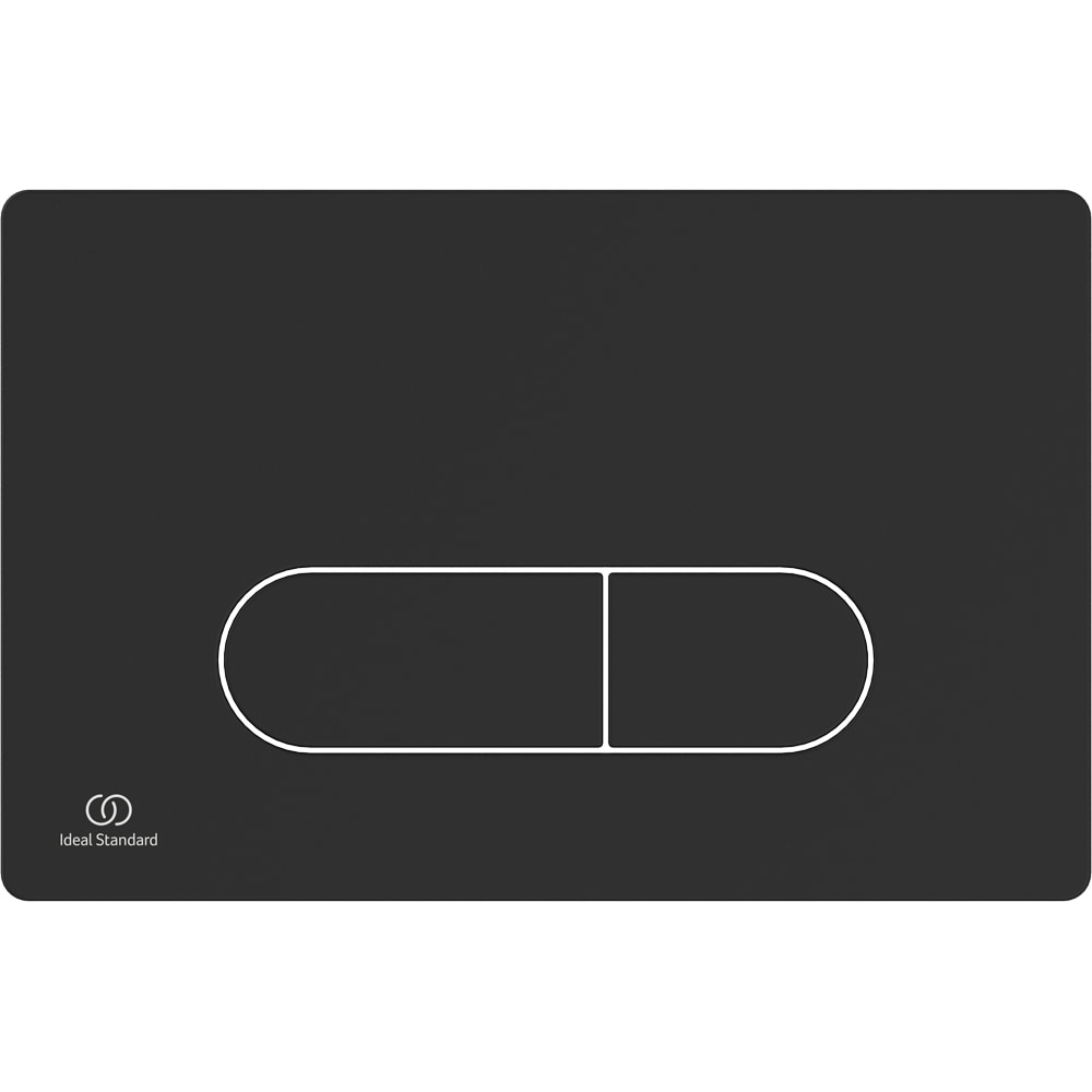 Clapeta actionare IDEAL STANDARD Oleas R0115A6, dubla actionare, negru mat