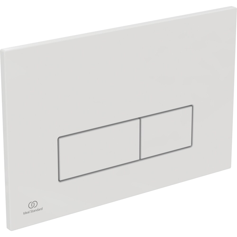 Clapeta actionare IDEAL STANDARD Oleas R0121AC, dubla actionare, alb