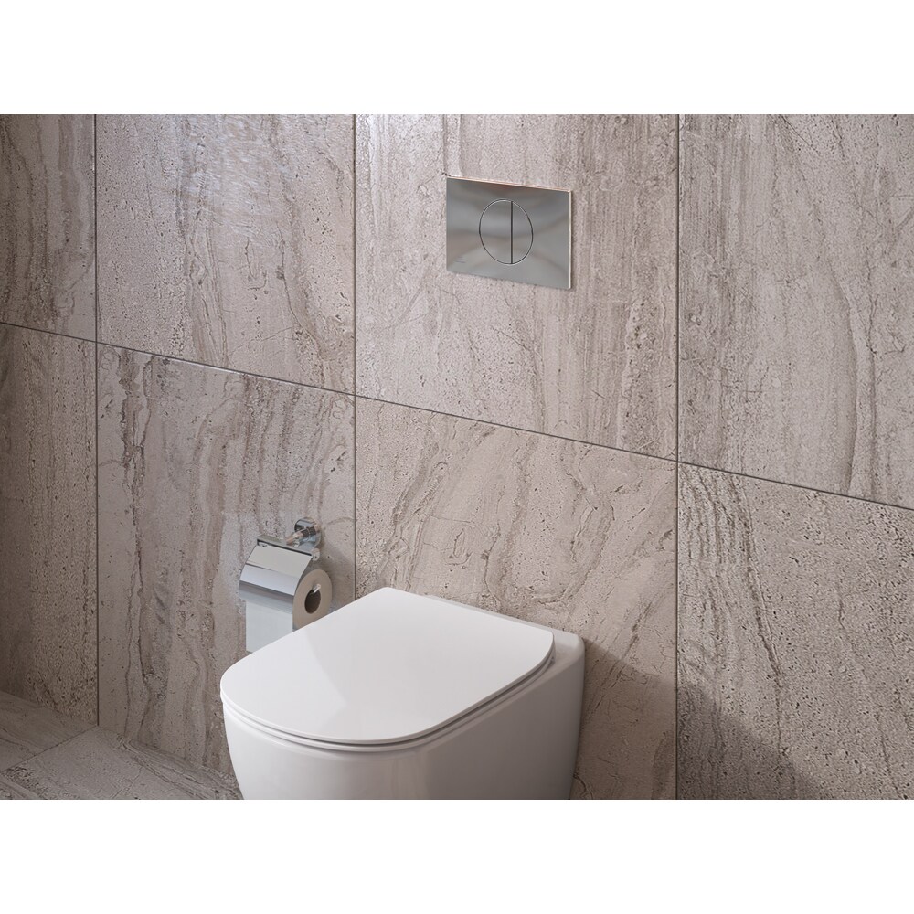 Clapeta actionare IDEAL STANDARD Oleas R0503AA, dubla actionare, crem