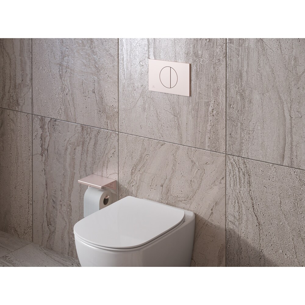 Clapeta actionare IDEAL STANDARD Oleas R0503RO, dubla actionare, roz