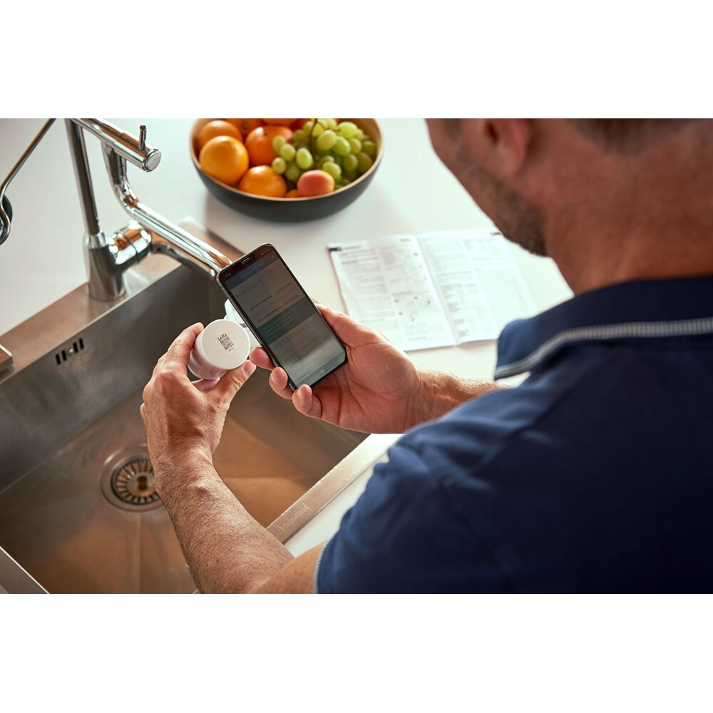 Filtru robinet LAICA Genova HydroSmart R10AA02, alb