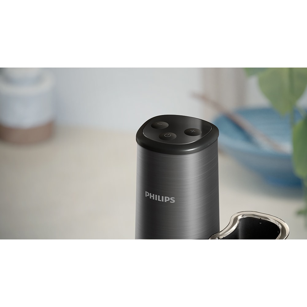 Tocator PHILIPS Seria 5000 HR1507/00, 2l, 650W, 4 trepte viteza, negru