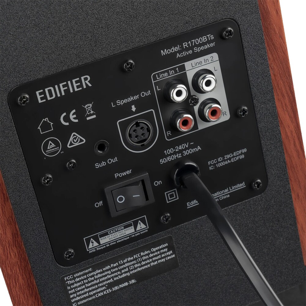Boxe EDIFIER R1700BTs-BR, 2.0, 66W, Bluetooth, maro
