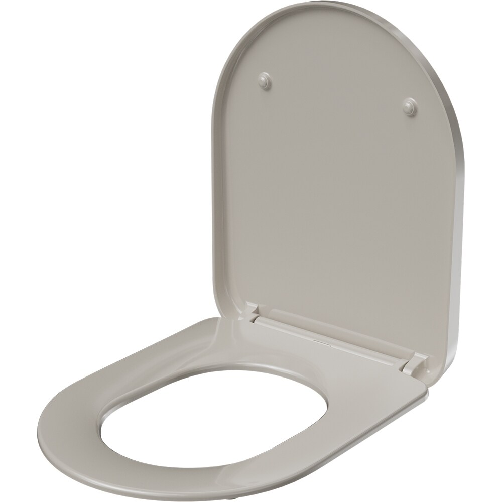 Capac WC GOODHOME Tanaro R202, inchidere lenta, duroplast, alb