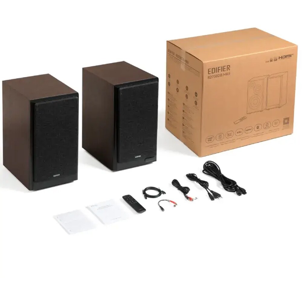 Boxe EDIFIER R2750DB MKII-BR, 2.0, 144W, Bluetooth, maro