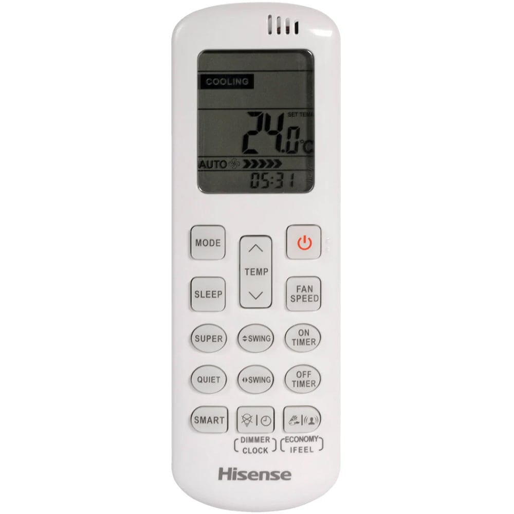Aer conditionat HISENSE Hi-Smart, 12000 BTU, A++/A+, Inverter, Functie Incalzire, Wi-Fi, Kit instalare inclus, alb