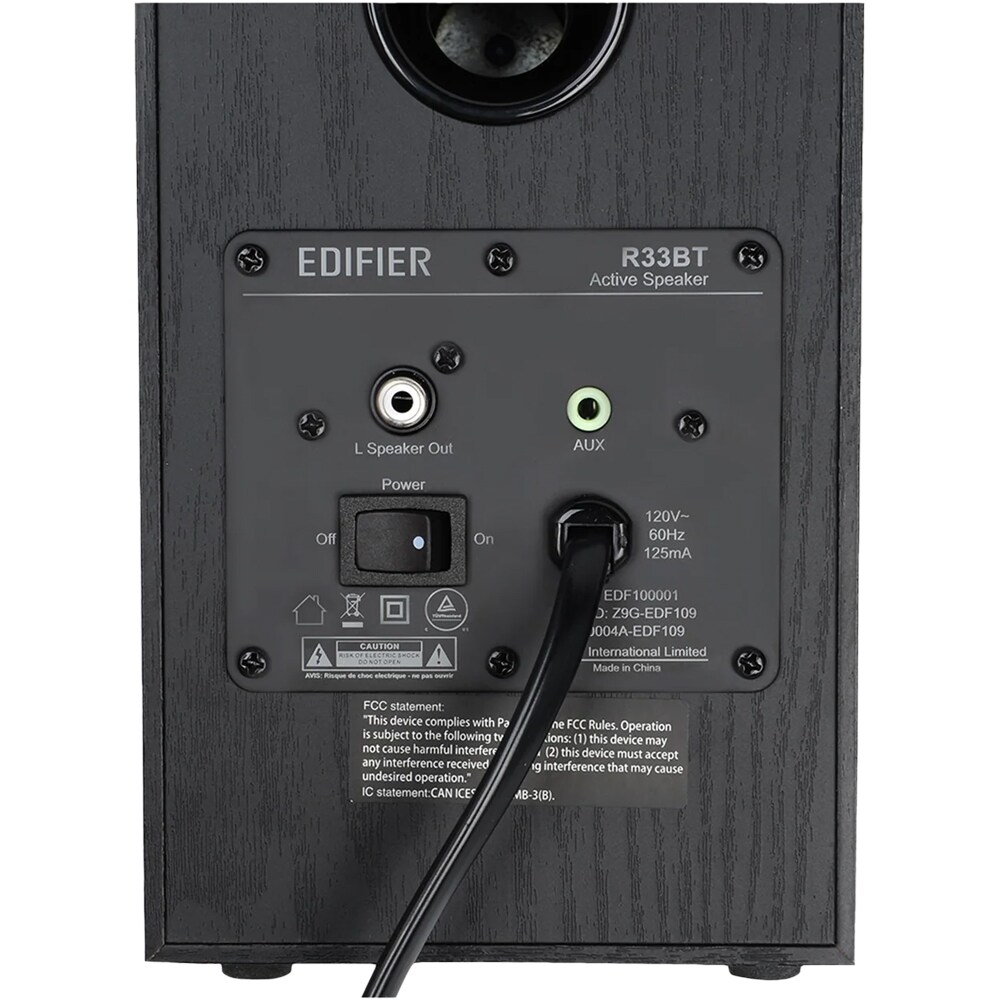 Boxe EDIFIER R33BT-BK, 2.0, 10W, Bluetooth, negru