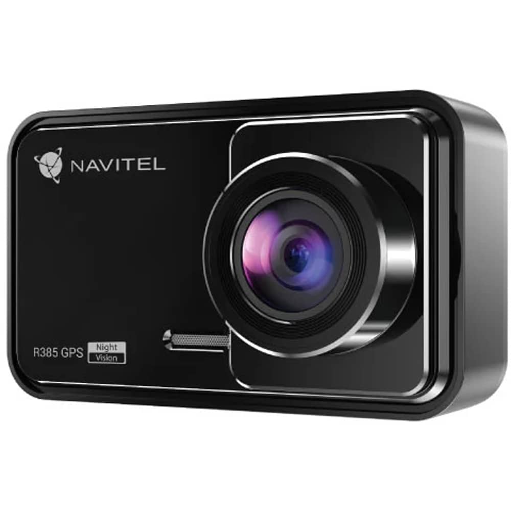 Camera auto DVR NAVITEL R385 GPS, 2", 2K, G-Senzor, negru