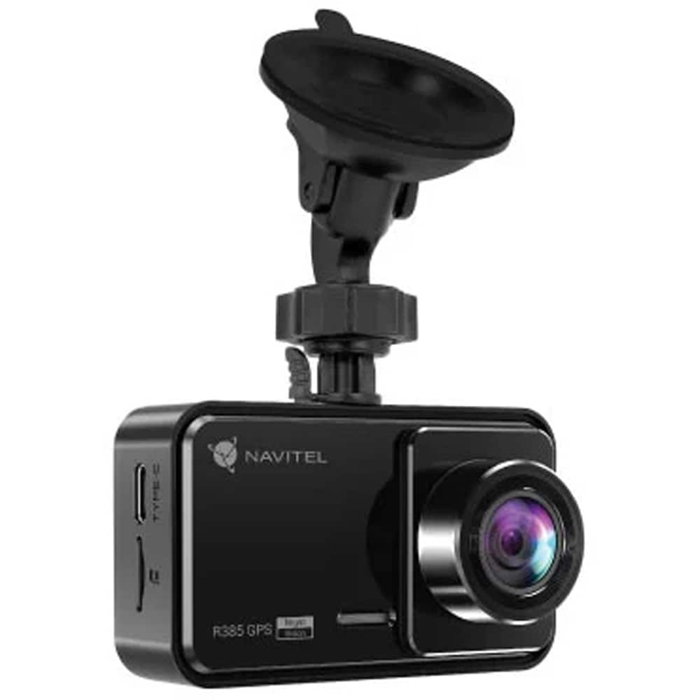 Camera auto DVR NAVITEL R385 GPS, 2", 2K, G-Senzor, negru