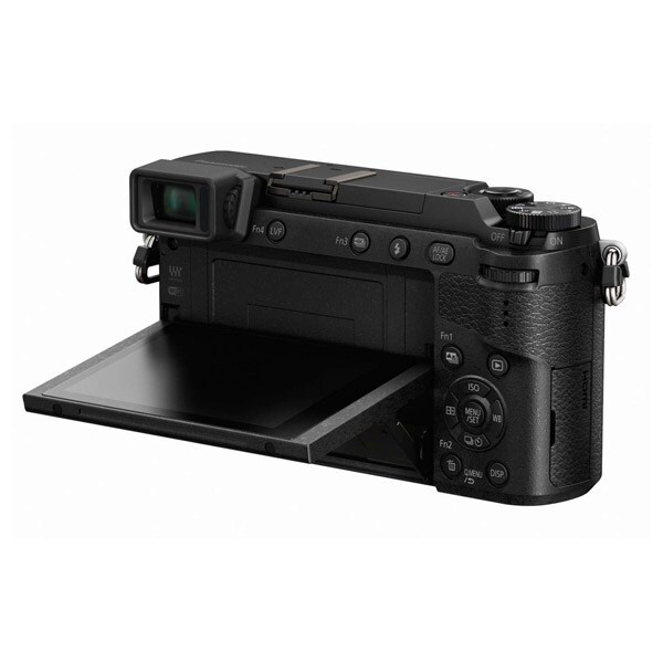 Aparat foto Mirrorless PANASONIC DMC-GX80, 16 MP, Wi-Fi, negru + Obiectiv 12-32mm