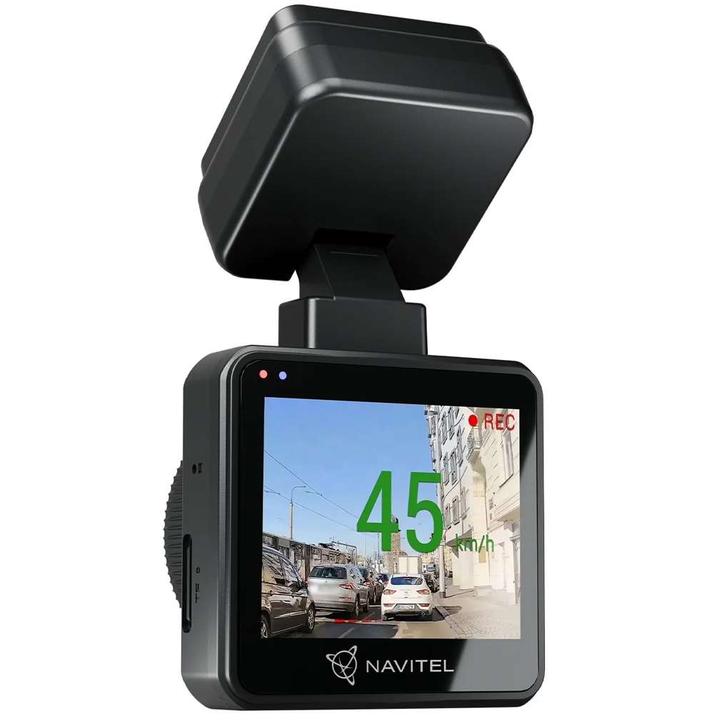 Camera auto DVR NAVITEL R600 Pro, 2", 2.7K, G-Senzor, negru