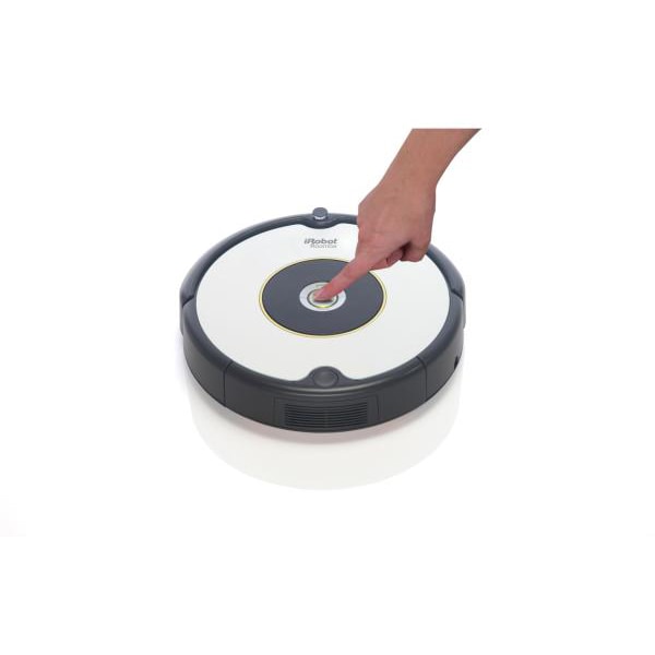 Aspirator robot IROBOT Roomba 605, autonomie max 120 min, Navigatie iAdapt, Dirt Detect, alb-negru 