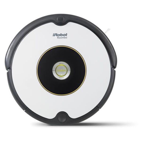 Aspirator robot IROBOT Roomba 605, autonomie max 120 min, Navigatie iAdapt, Dirt Detect, alb-negru 