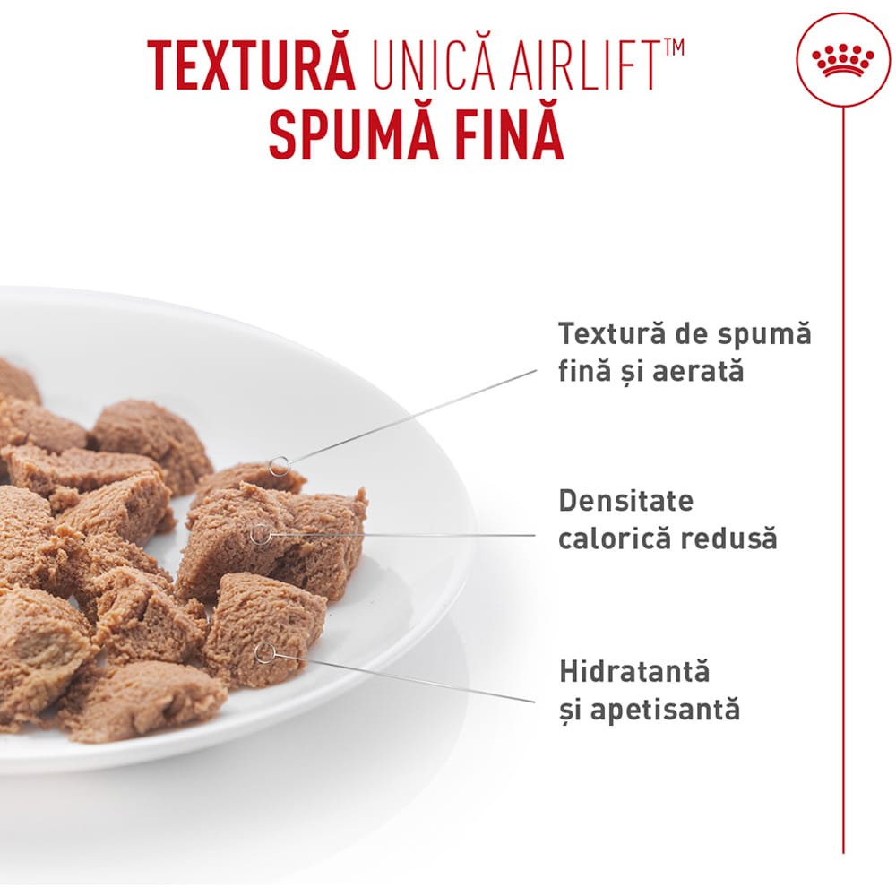 Hrana umeda pentru pisici ROYAL CANIN FCN Light Weight Care Air, Adult, 85 g