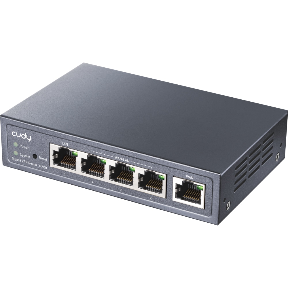 Router Gigabit CUDY R700 Multi-WAN, gri